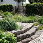 Privatgarten mit Schwung - Entwurf von gründesign Christian Grote