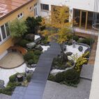 Der Innenhof von oben Japanischer Garten - Entworfen von gründesign und inspired by nature