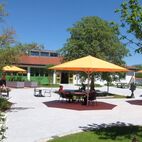 03-der-neue-Innenhof Caritas Werkstatt Dachau , Planung Christian Grote Landschaftsarchitekt gründesign