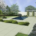 Ein früher Entwurf als Perspektive Planung Christian Grote Landschaftsarchitekt gründesign