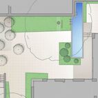 Atriumgarten im Bauhausstil, Christian Grote gründesign